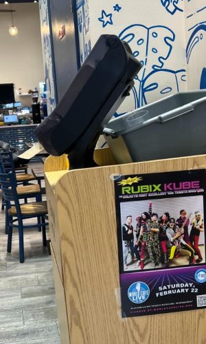in-store Poster display