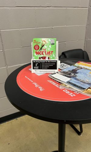 litature holder flyer display